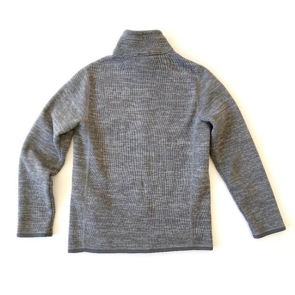Patagonia Boys' Better Sweater Fleece Jacket XL (14) Full Zip Gray Zip Pockets - Picture 6 of 11